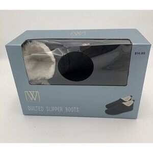 Wayland Square Women's Memory Foam Slippers, size s( 7-8) black